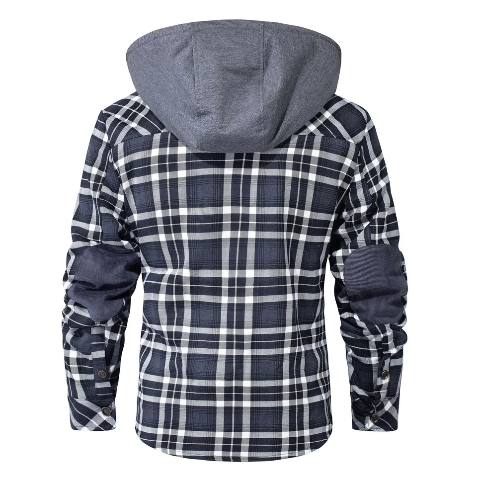 Ironveil Plaid Sherpa Jacket
