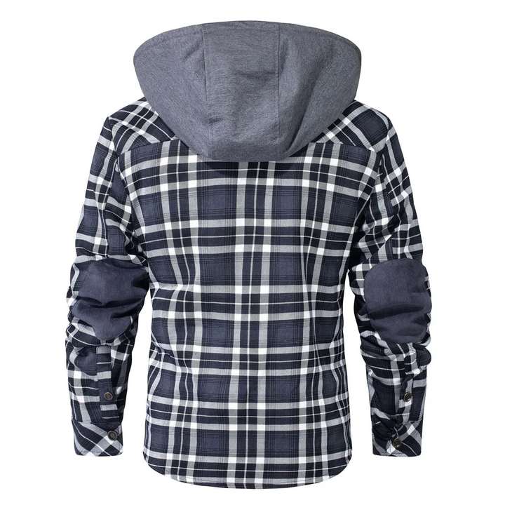 Ironveil Plaid Sherpa Jacket