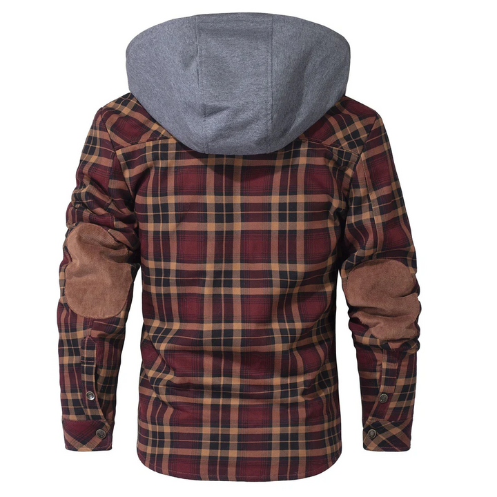 Ironveil Plaid Sherpa Jacket