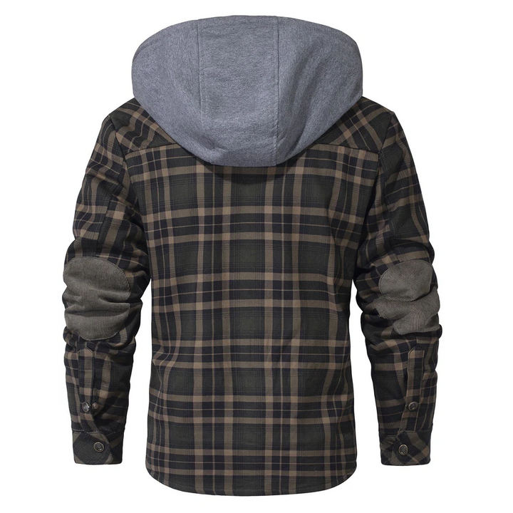 Ironveil Plaid Sherpa Jacket