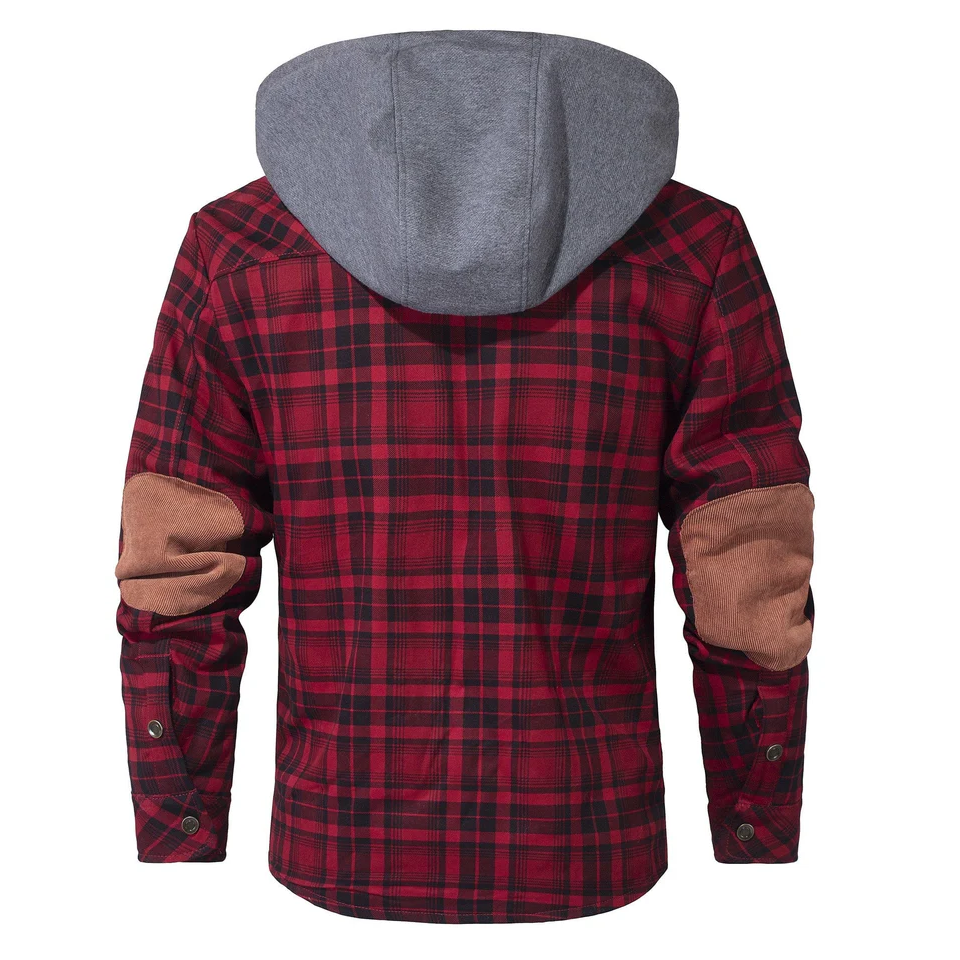 Ironveil Plaid Sherpa Jacket