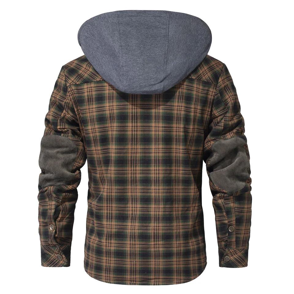 Ironveil Plaid Sherpa Jacket