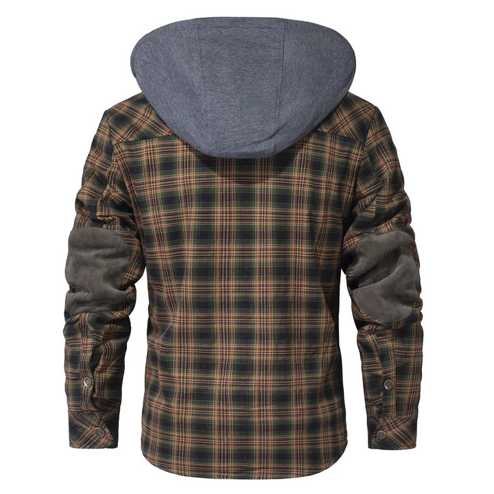 Ironveil Plaid Sherpa Jacket