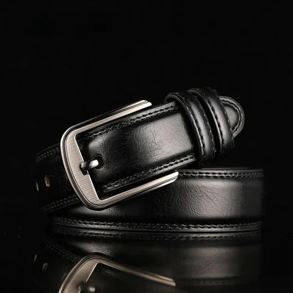 Odette Polished Leather Dress Belt