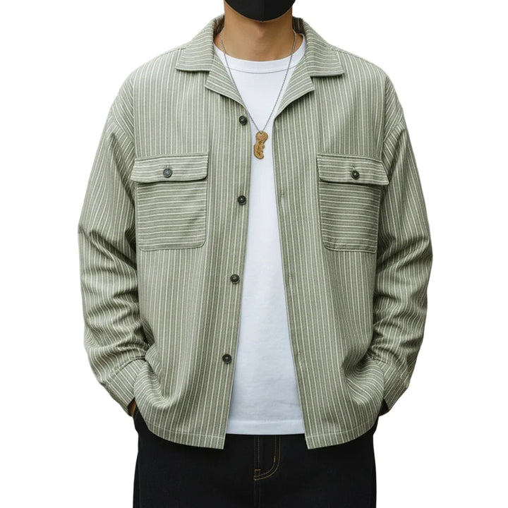 Kuro Relaxed Striped Shirt