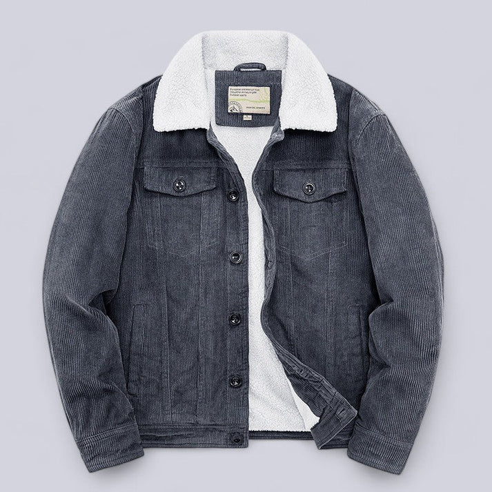 Satori Corduroy Sherpa Trucker Jacket