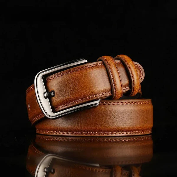 Odette Polished Leather Dress Belt