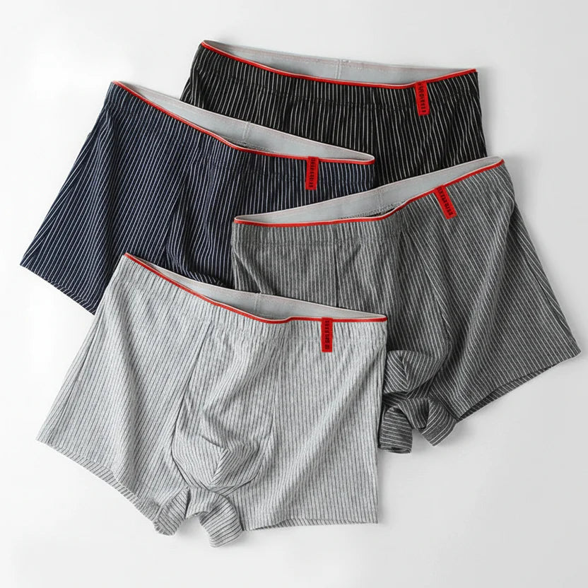 Mireya Striped Cotton Briefs