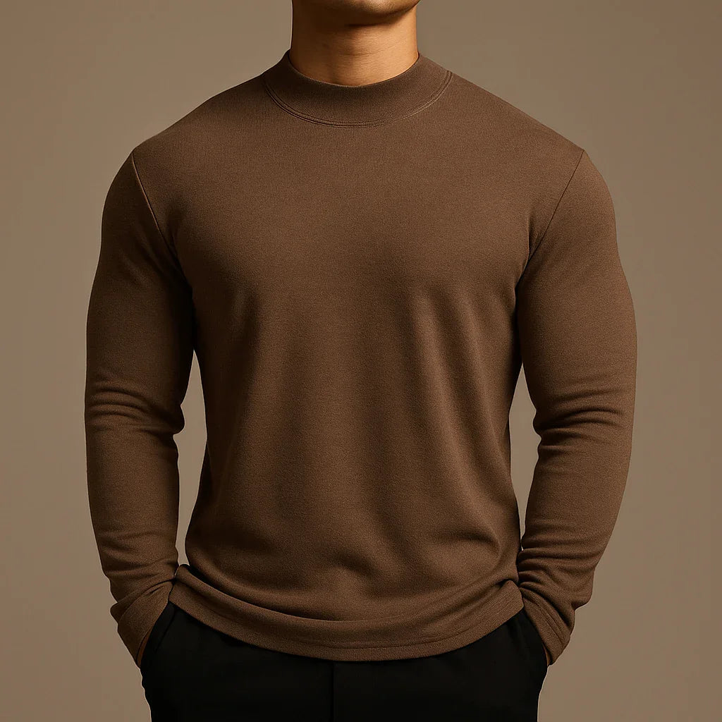 Aurel Slim Mock Tee