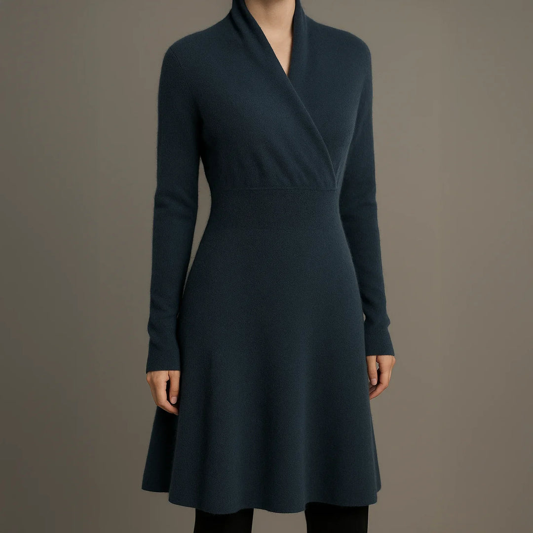 Chloe Cashmere Wrap Dress