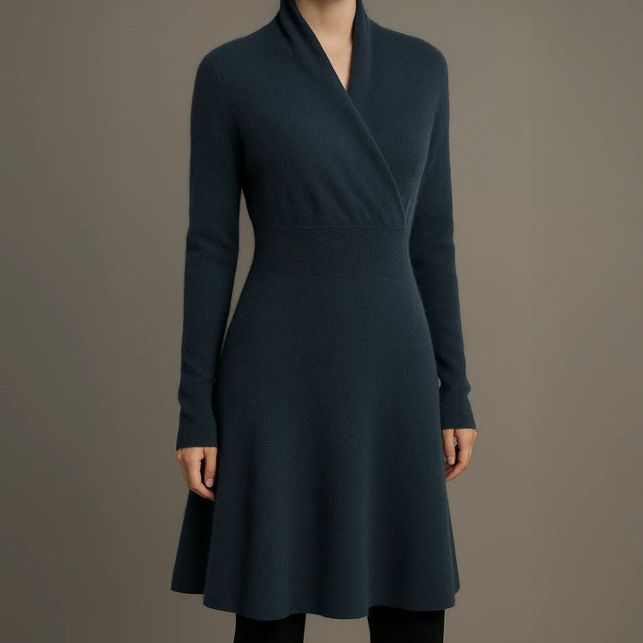 Chloe Cashmere Wrap Dress