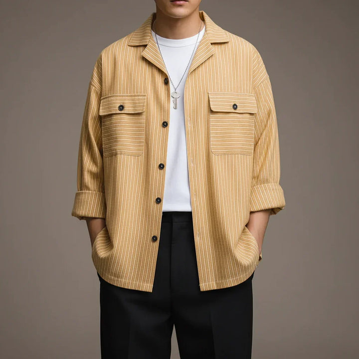 Kuro Relaxed Striped Shirt