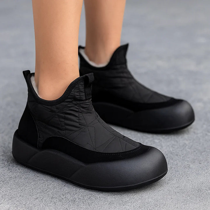 Fiora Soft Quilted Ankle Boots