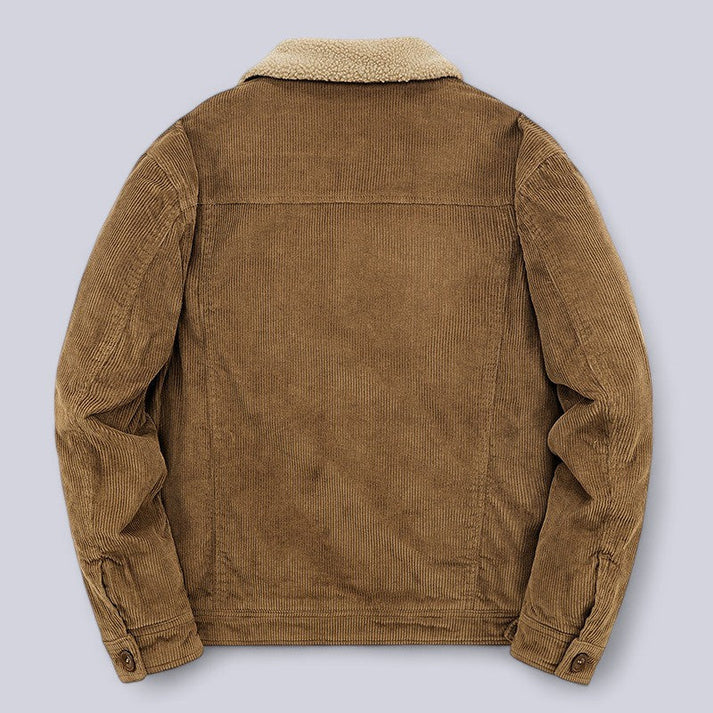 Satori Corduroy Sherpa Trucker Jacket