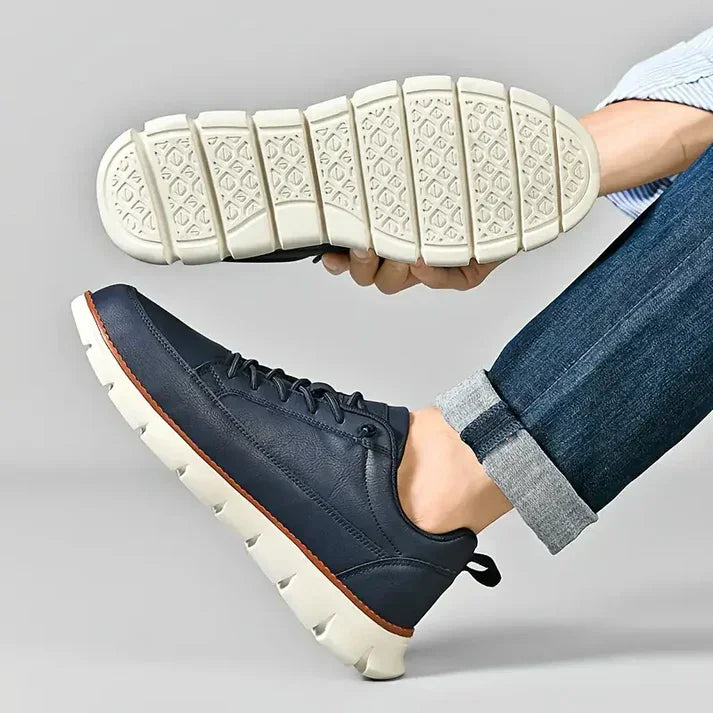 Lenox Rugged Leather Hybrid Sneakers