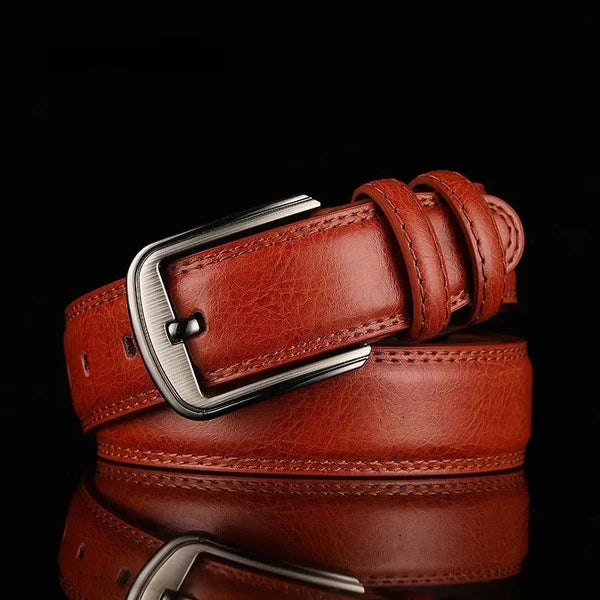 Odette Polished Leather Dress Belt
