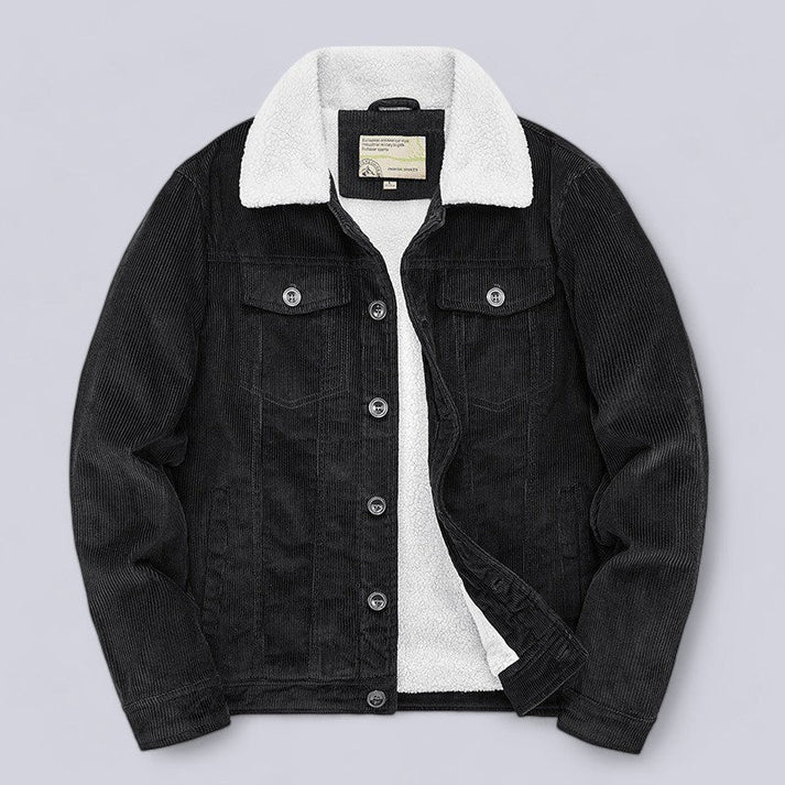 Satori Corduroy Sherpa Trucker Jacket