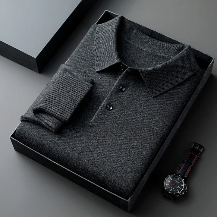 Clarae Polished Knit Polo