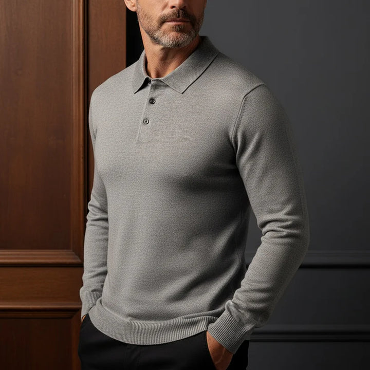 Clarae Polished Knit Polo
