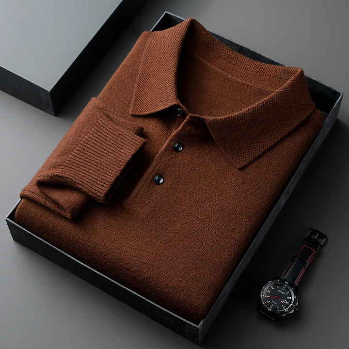 Clarae Polished Knit Polo