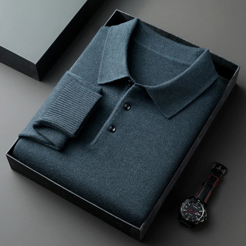 Clarae Polished Knit Polo