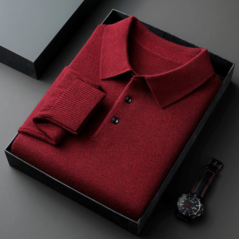 Clarae Polished Knit Polo