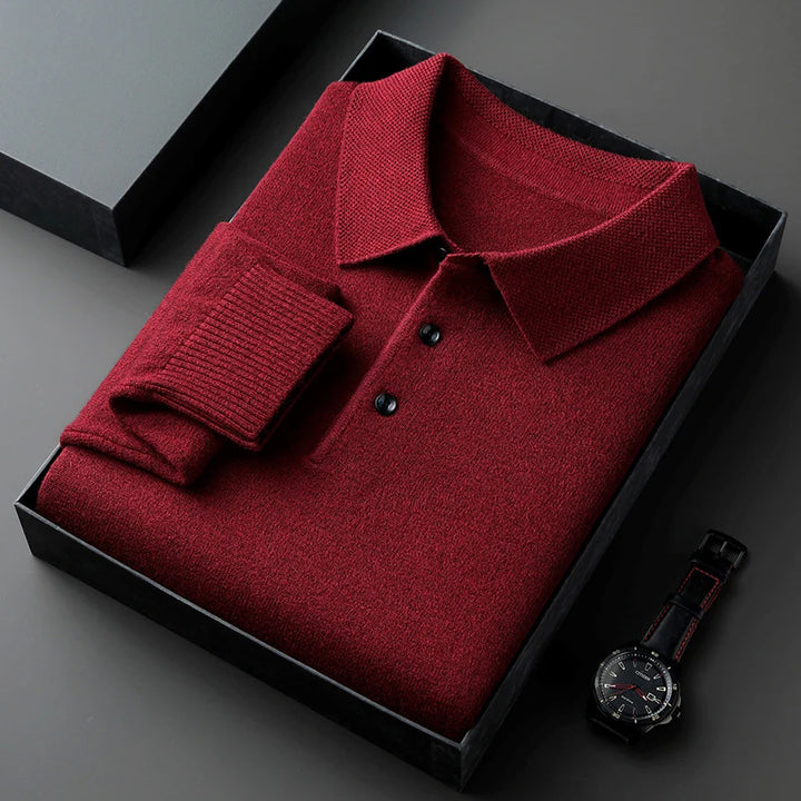 Clarae Polished Knit Polo