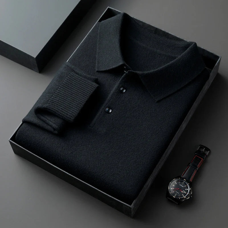 Clarae Polished Knit Polo