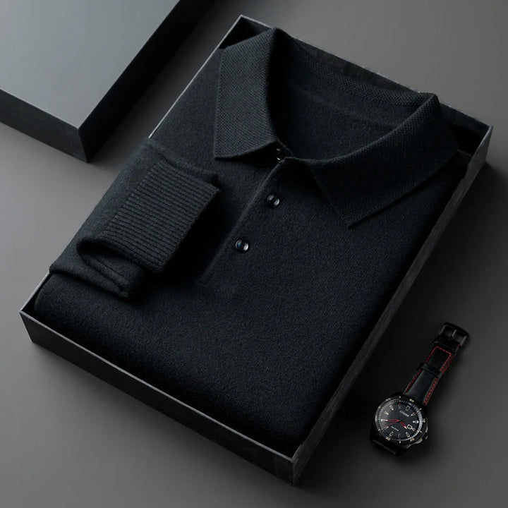 Clarae Polished Knit Polo