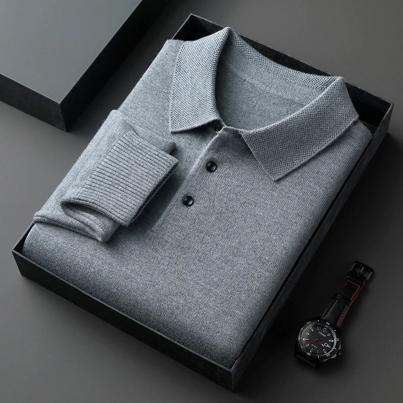 Clarae Polished Knit Polo