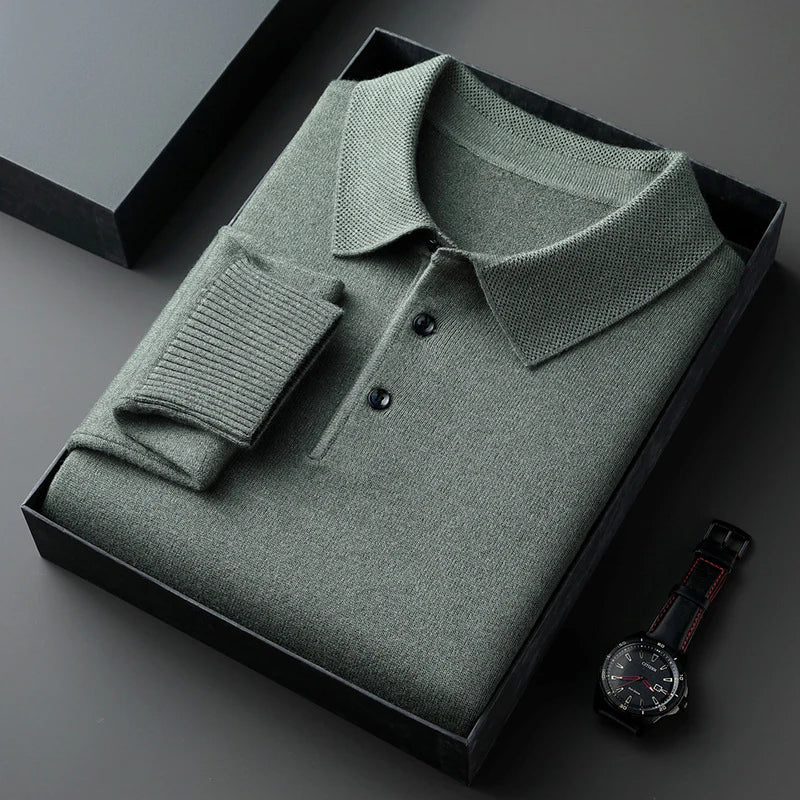 Clarae Polished Knit Polo