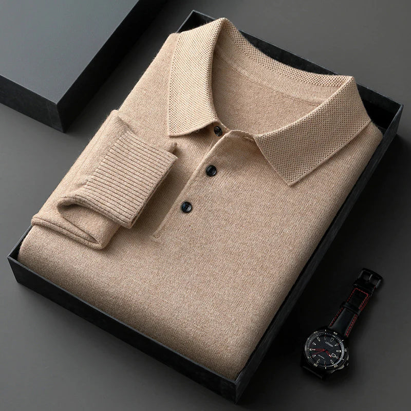 Clarae Polished Knit Polo