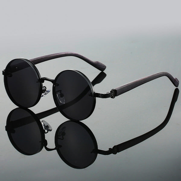 Enzo Bold Round Sunglasses