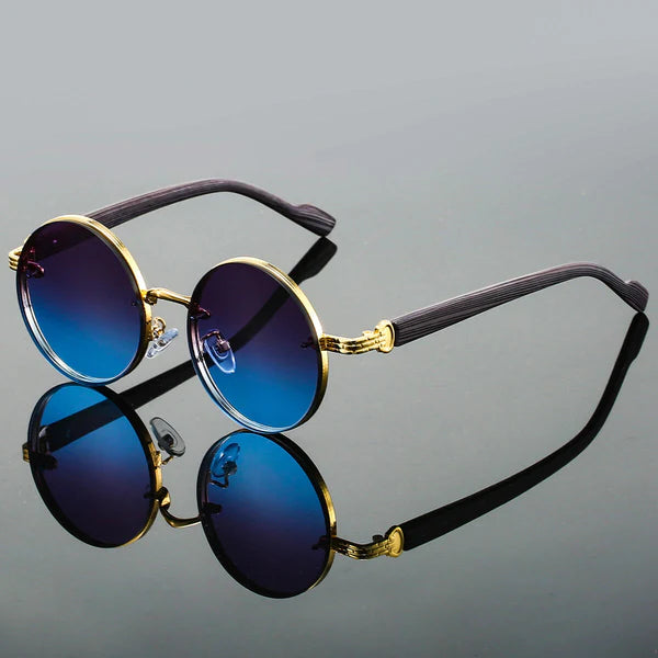 Enzo Bold Round Sunglasses