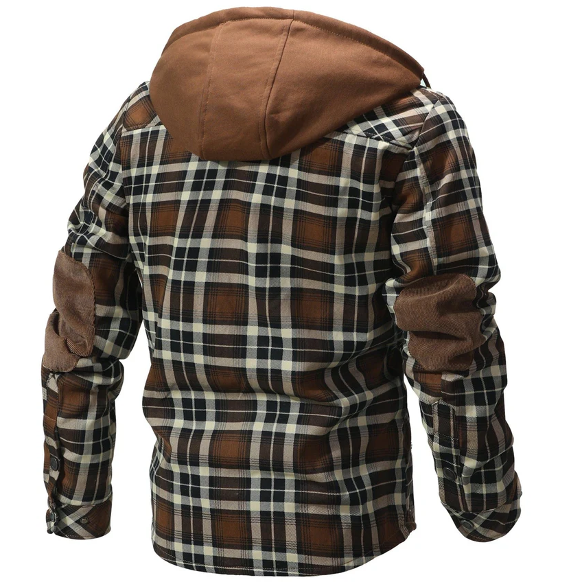 Ironveil Plaid Sherpa Jacket