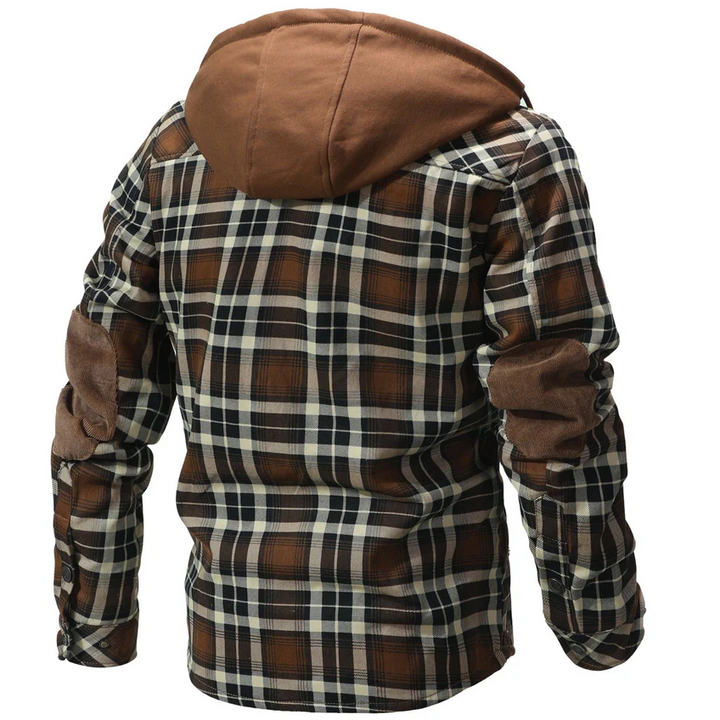 Ironveil Plaid Sherpa Jacket
