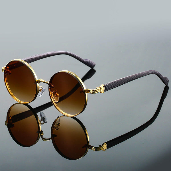 Enzo Bold Round Sunglasses