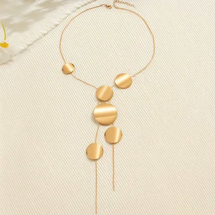 Lunara Bold Cascading Necklace