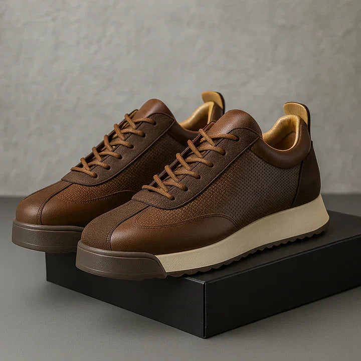 Ravelo Perforated Leather Casual Sneaker
