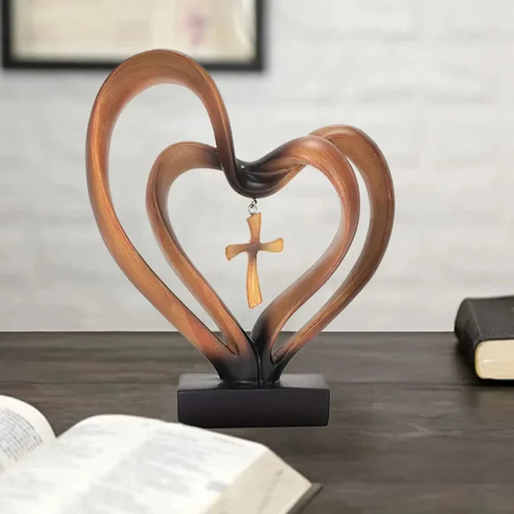 Montclair Carved Wood Sculpture