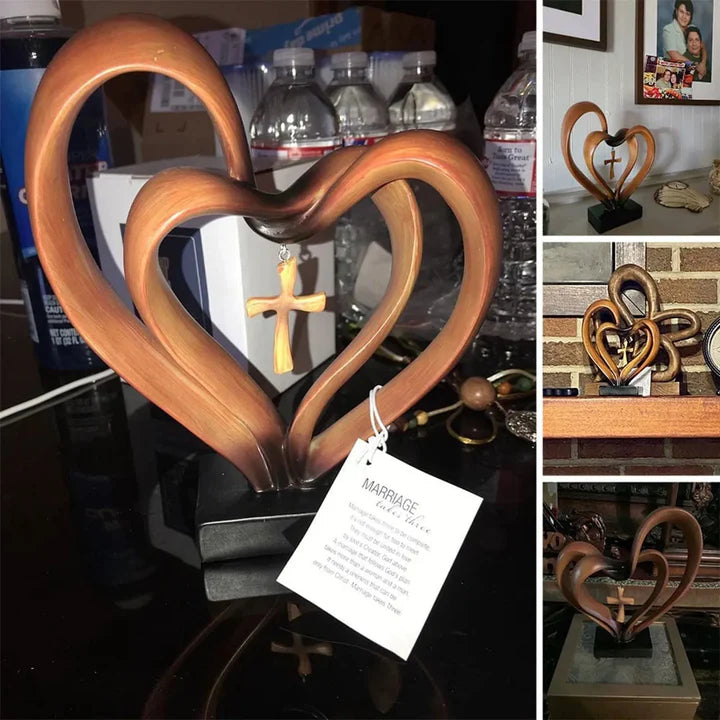 Montclair Carved Wood Sculpture