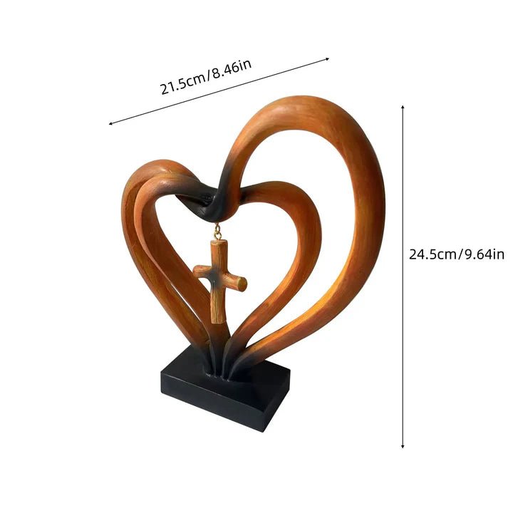 Montclair Carved Wood Sculpture