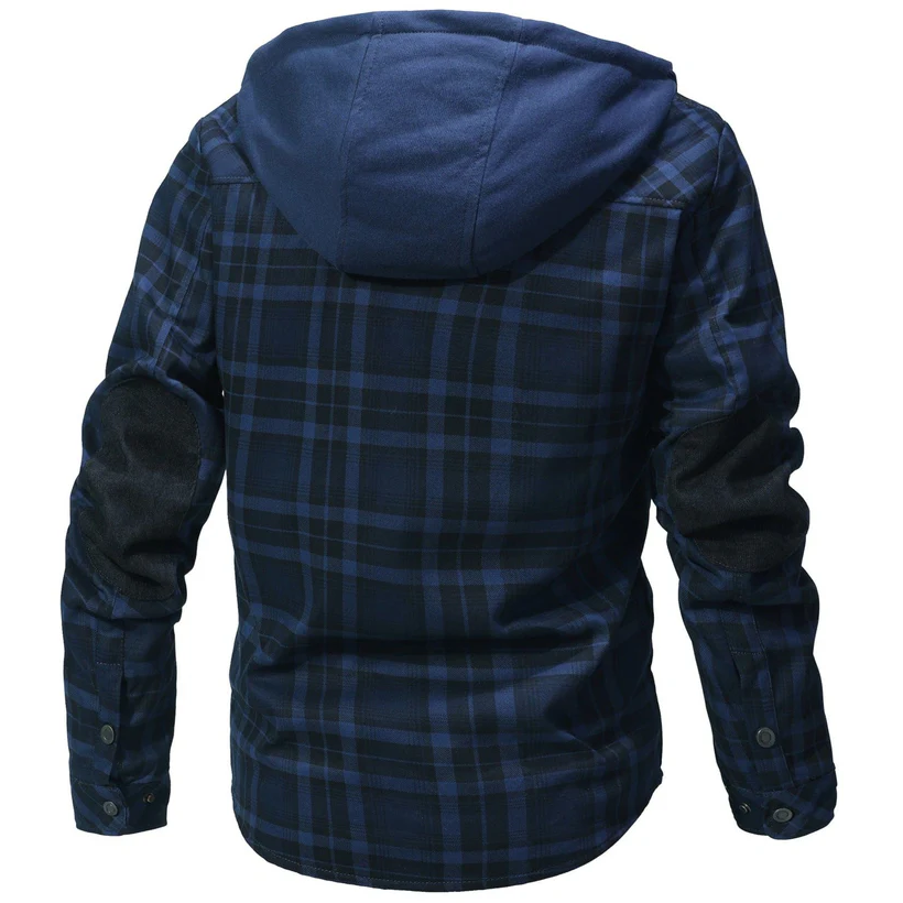 Ironveil Plaid Sherpa Jacket