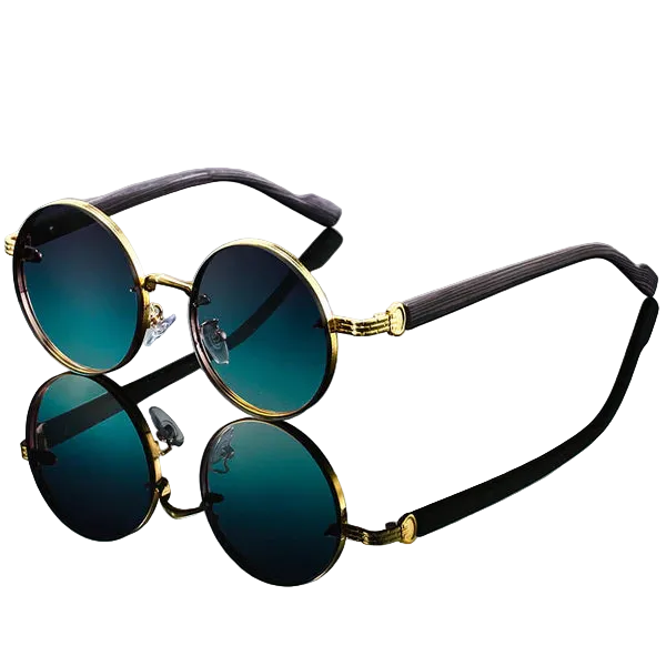 Enzo Bold Round Sunglasses
