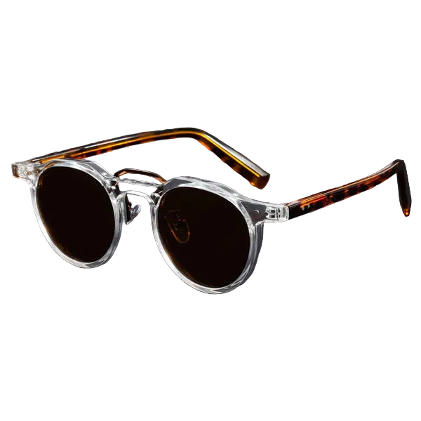 Alberto Retro Round Sunglasses