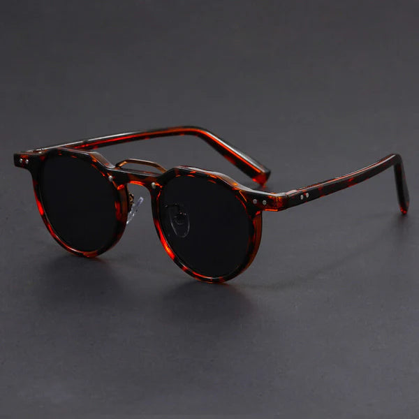 Alberto Retro Round Sunglasses