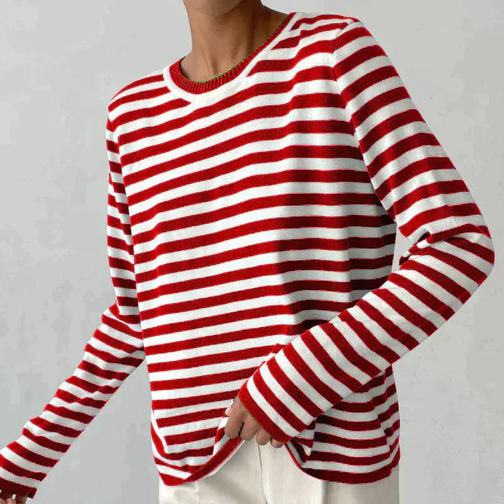 Cosimo Classic Striped Knit Top