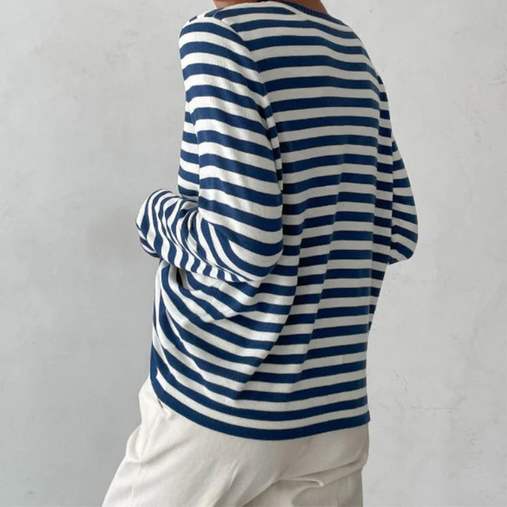 Cosimo Classic Striped Knit Top