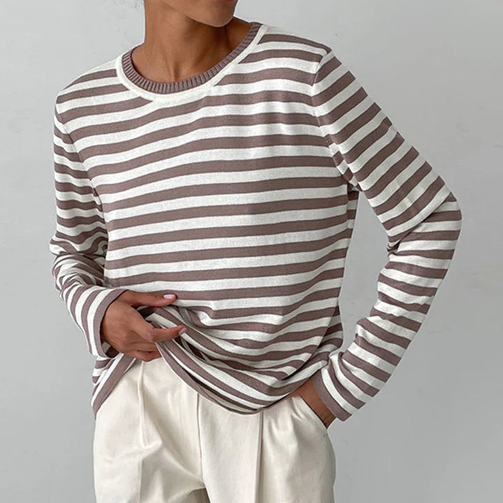 Cosimo Classic Striped Knit Top