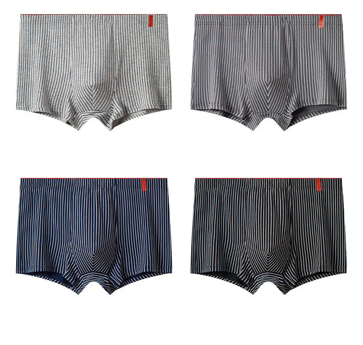 Mireya Striped Cotton Briefs